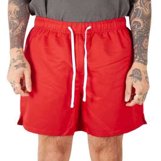 ATHLETIC SHORTS - RED