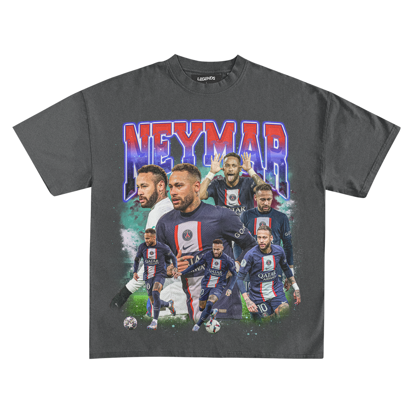 Neymar da Silva Santos Júnior » Vintage Heavyweight T-Shirt