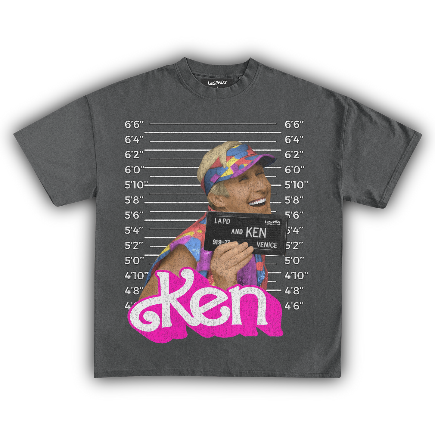 KEN VINTAGE MUGSHOT TEE