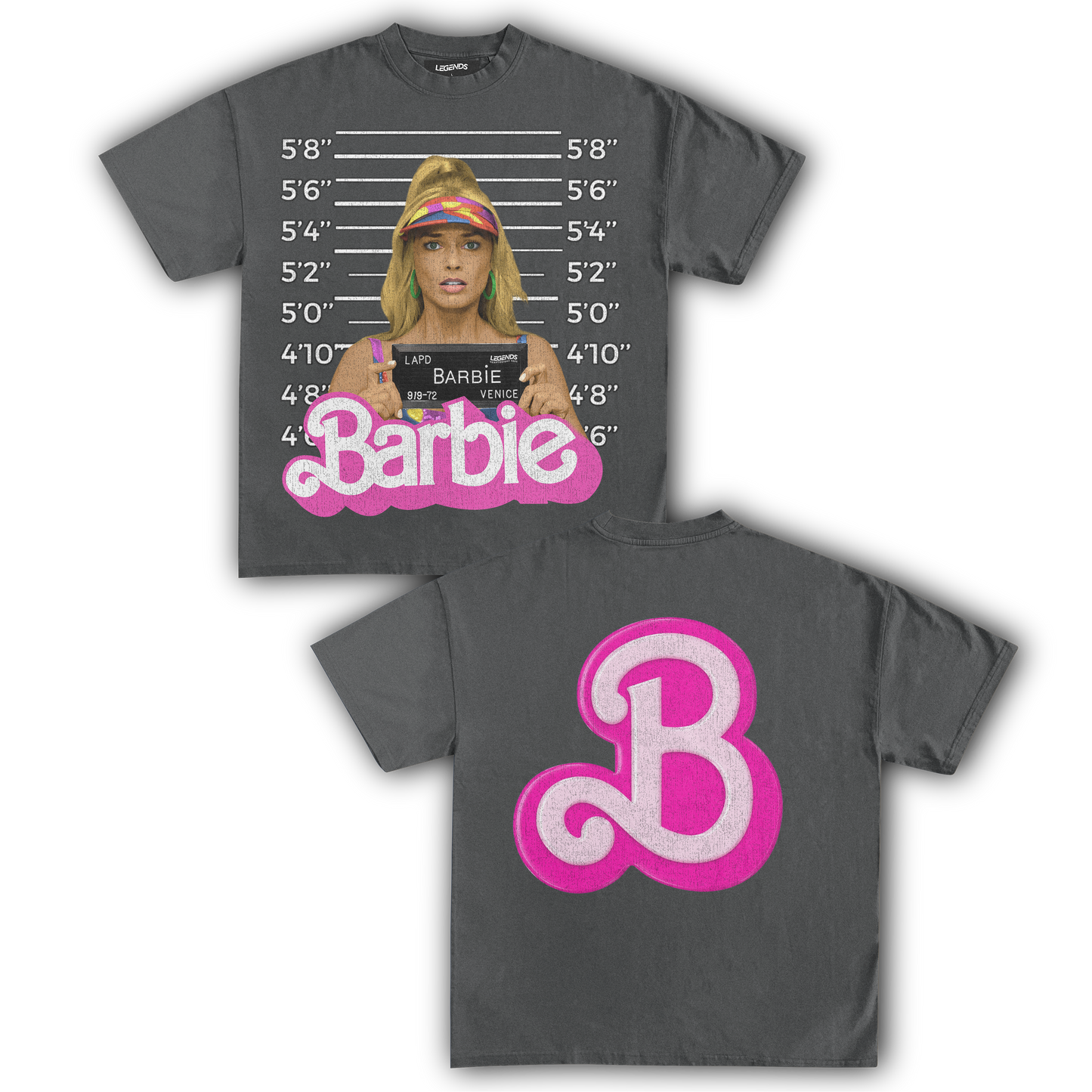 BARBIE MUGSHOT VINTAGE TEE