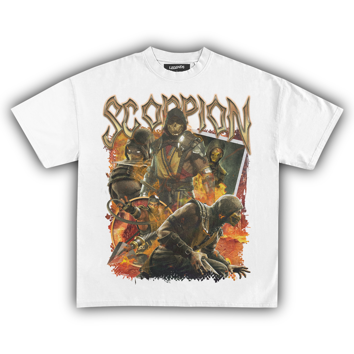 MORTAL KOMBAT SCORPION TEE