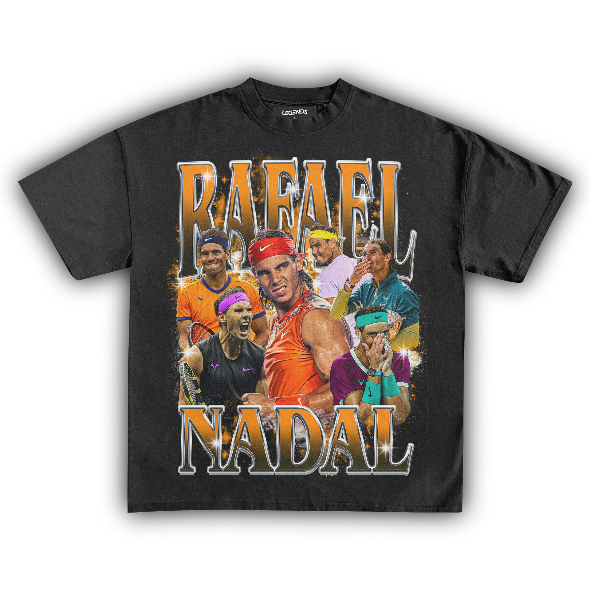 Rafael Nadal Tee » Tennis » Vintage Heavyweight T-Shirt – Legends