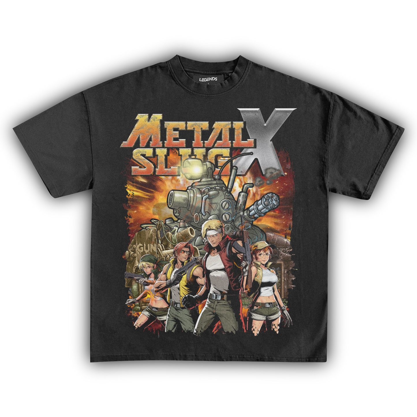 METAL SLUG X VINTAGE TEE