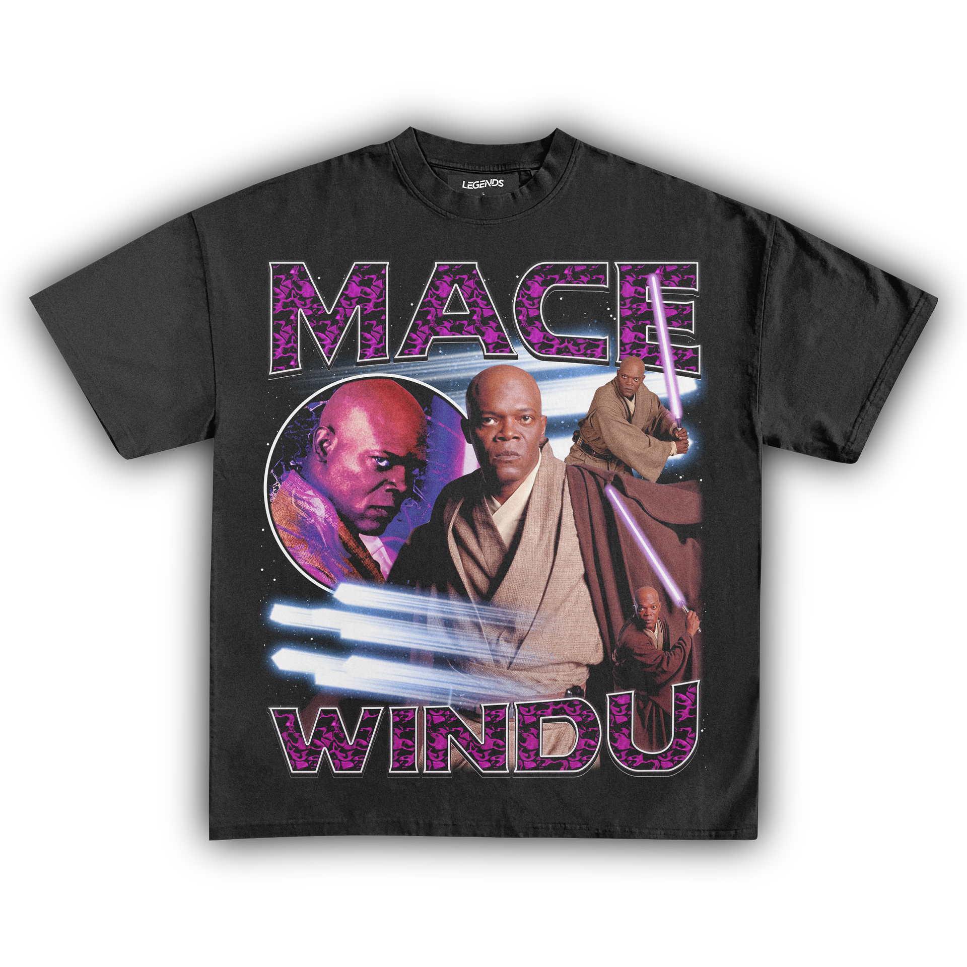 トップス BAIT MACE WINDU / TEE XL Mace Windu Tee » Star Wars Collection » Vintage Heavyweight T