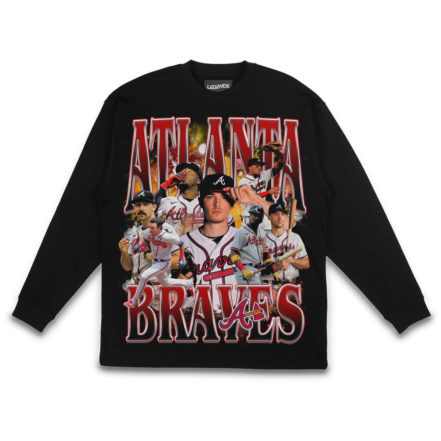 ATLANTA BRAVES LONG SLEEVE TEE