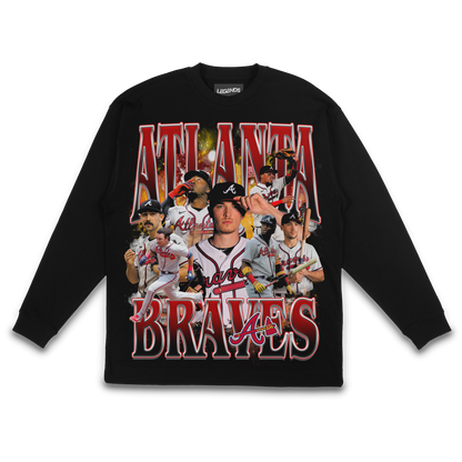 ATLANTA BRAVES LONG SLEEVE TEE