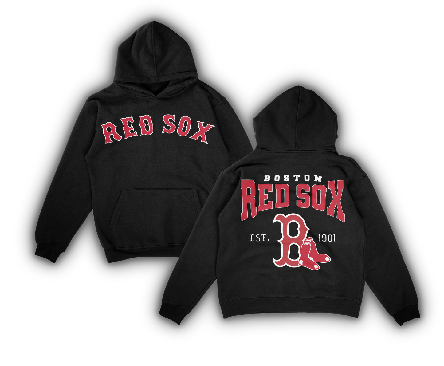 Boston Red Sox Hoodie Heavyweight Hoodie Garment Dye Fabric Legends Heavyweight Tees