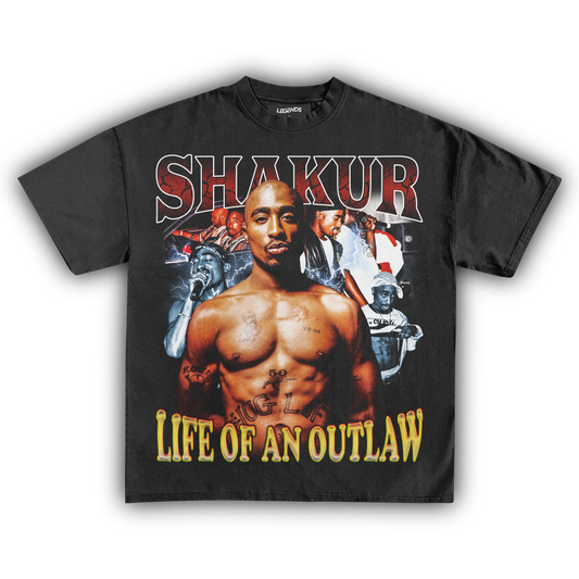 2PAC OUTLAW TEE