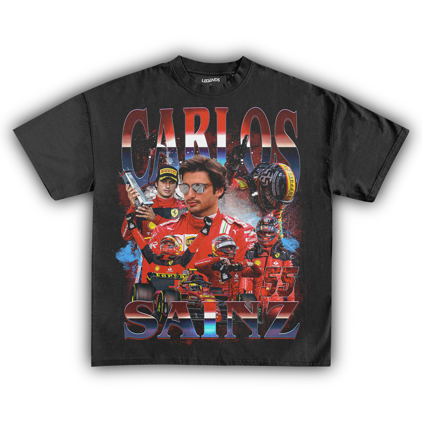 CARLOS SAINZ FERRARI TEE