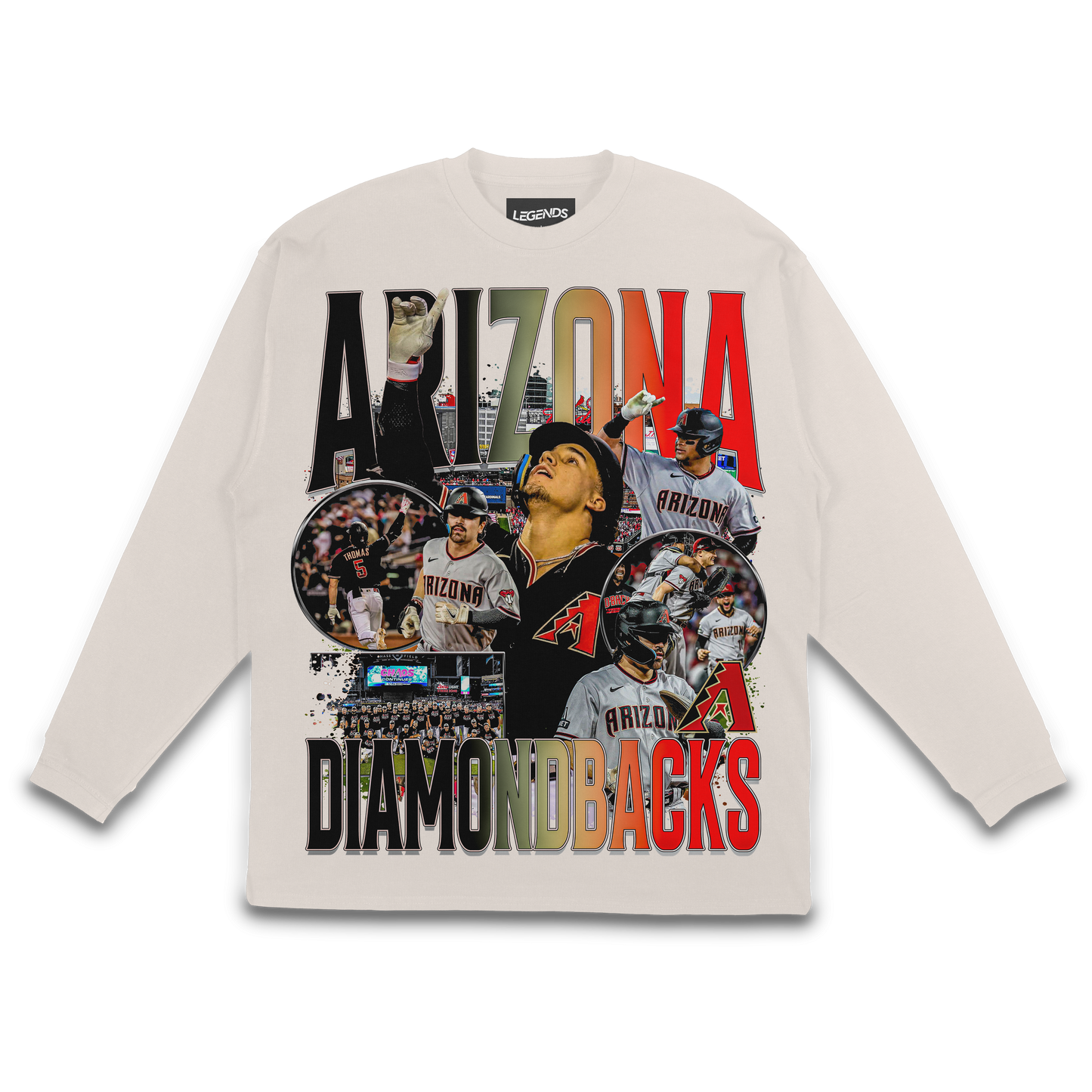 ARIZONA DIAMONDBACKS LONG SLEEVE TEE