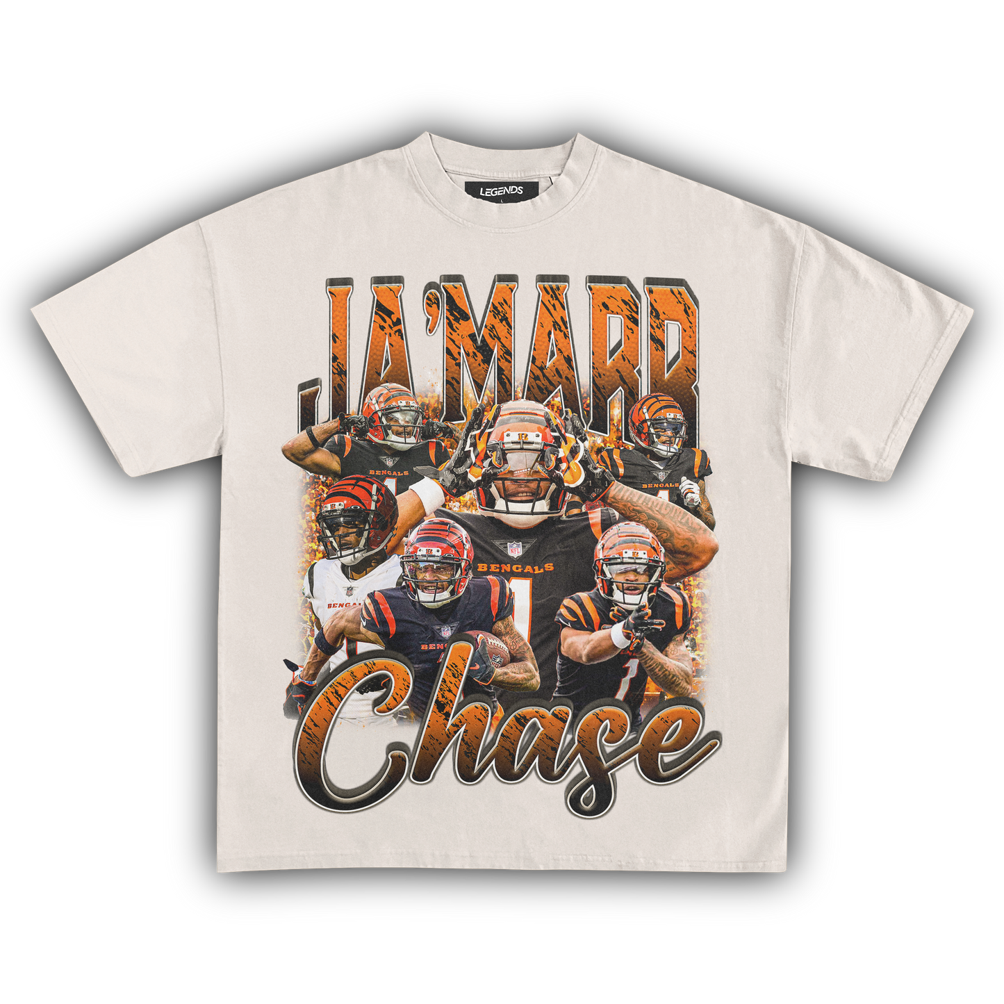 JA'MARR CHASE CINCINNATI TEE