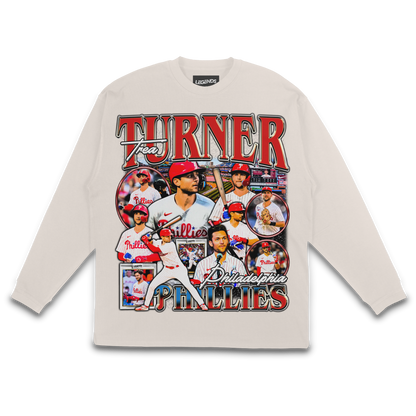 TREA TURNER PHILLIES LONG SLEEVE TEE