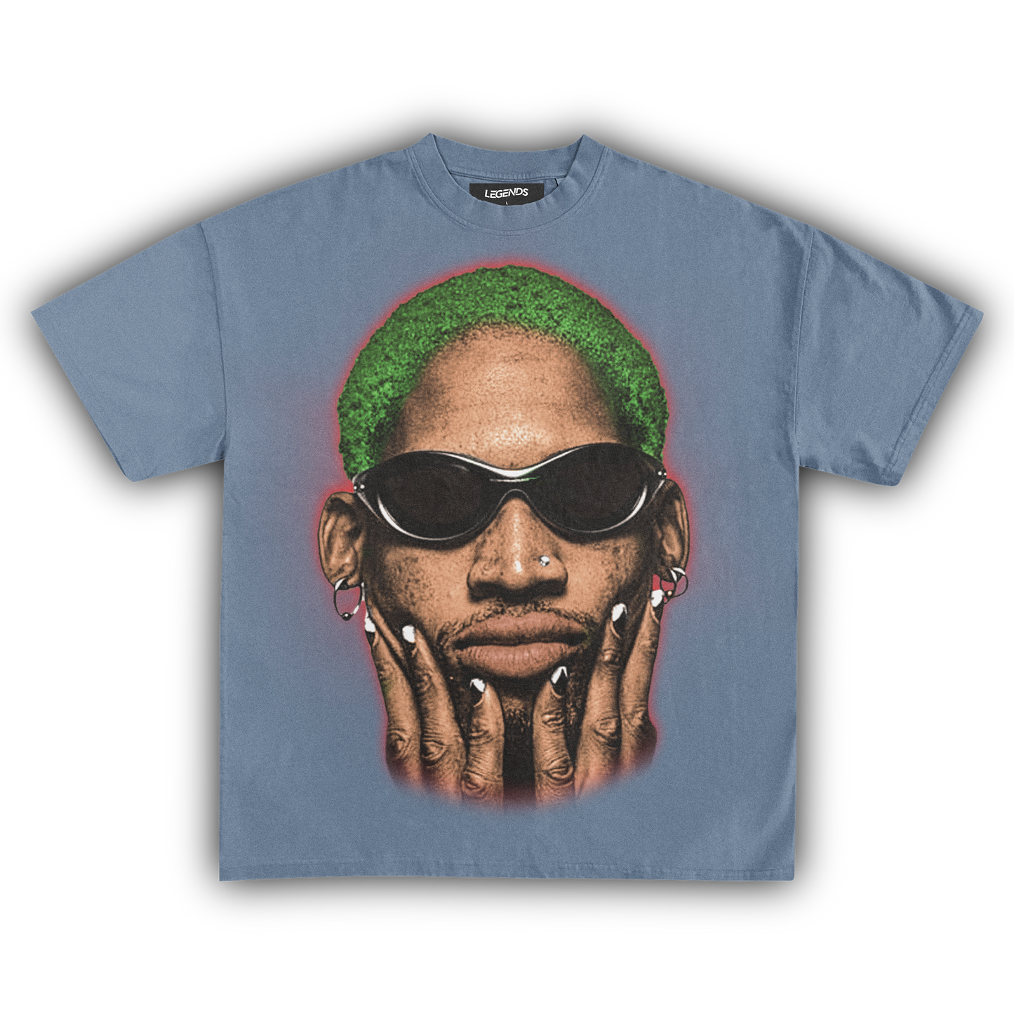 DENNIS RODMAN BIG FACE TEE