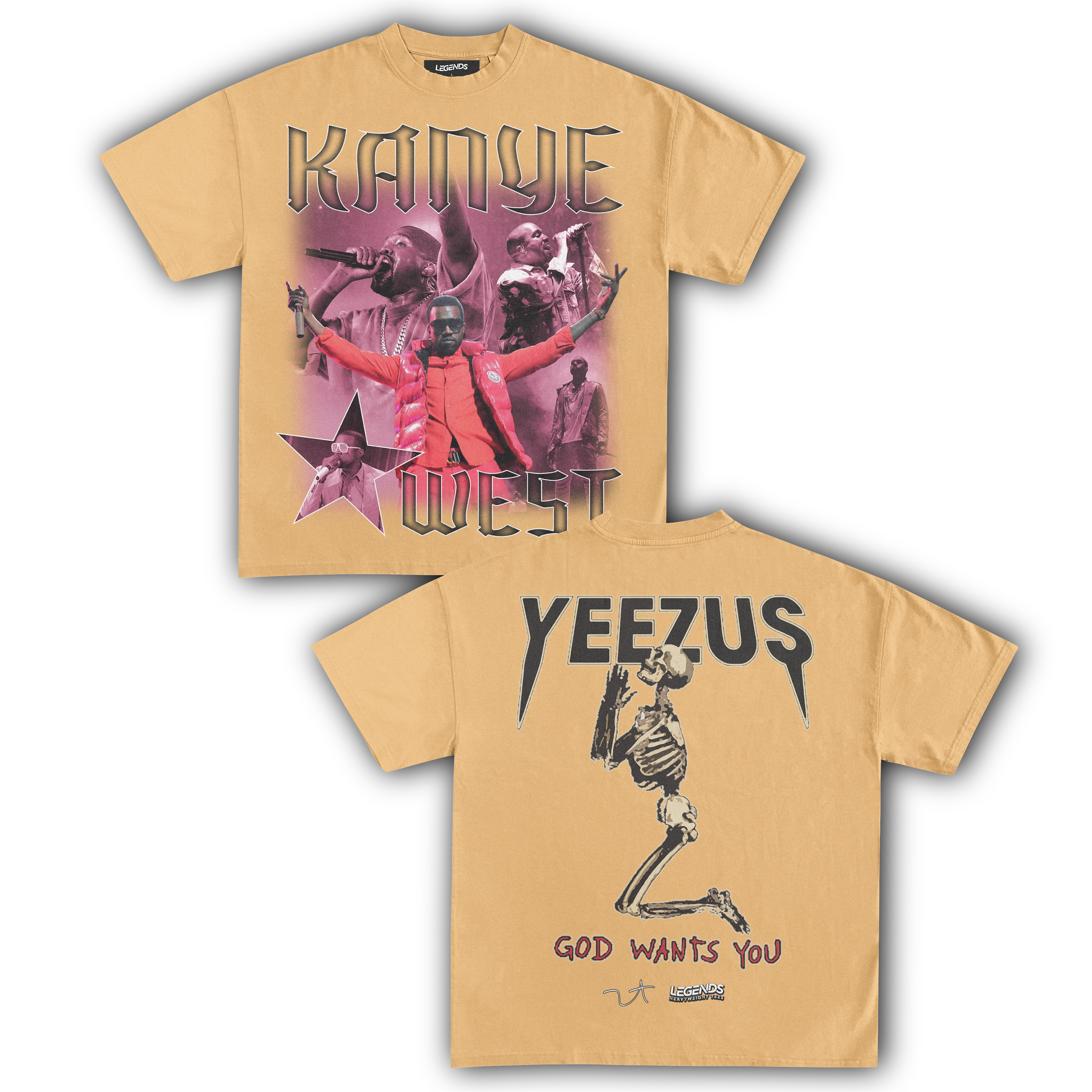 ヴィンテージ バンドTシャツ YEEZUS Kanye West カニエ・ウェスト 