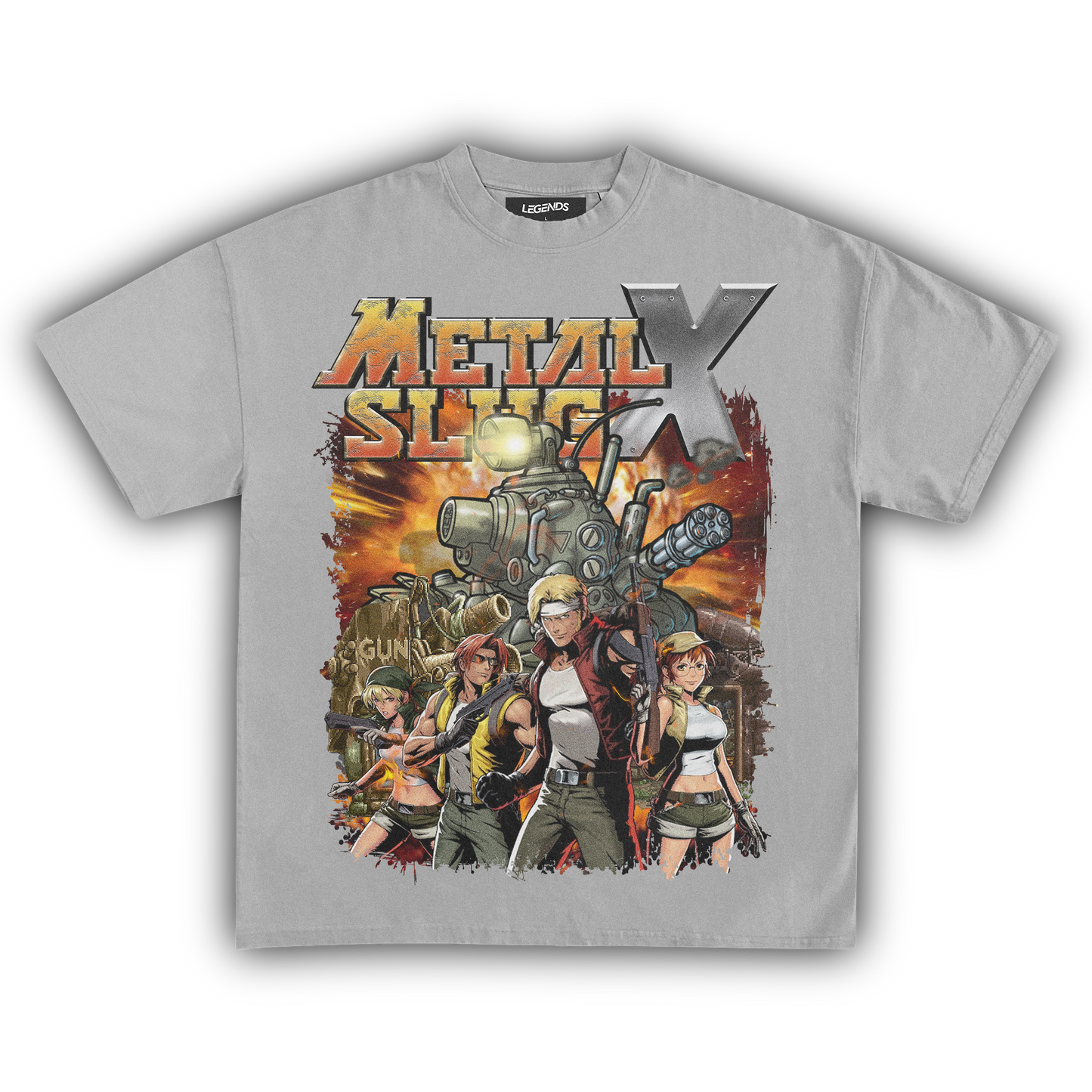 METAL SLUG X VINTAGE TEE