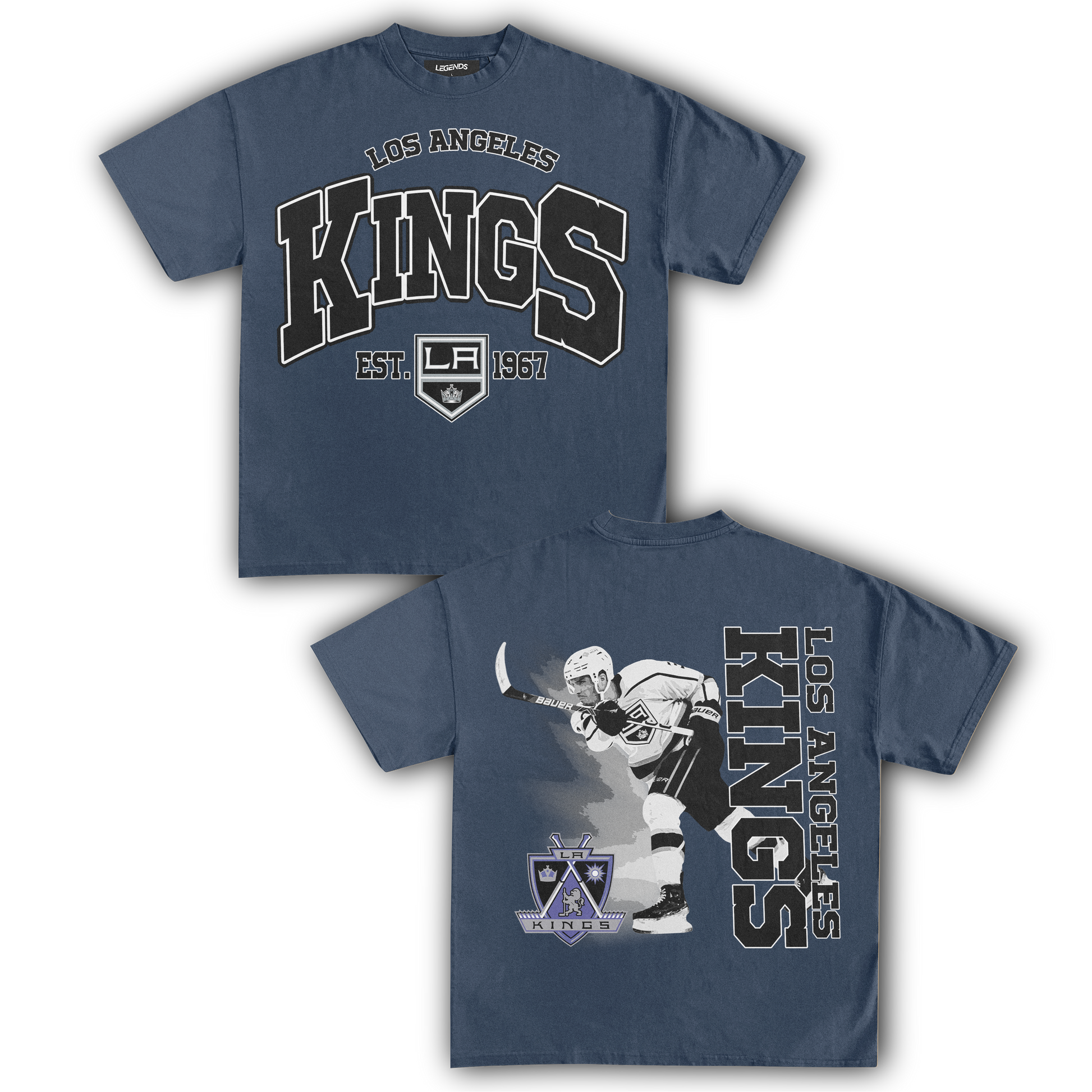 La kings vintage t shirt on sale