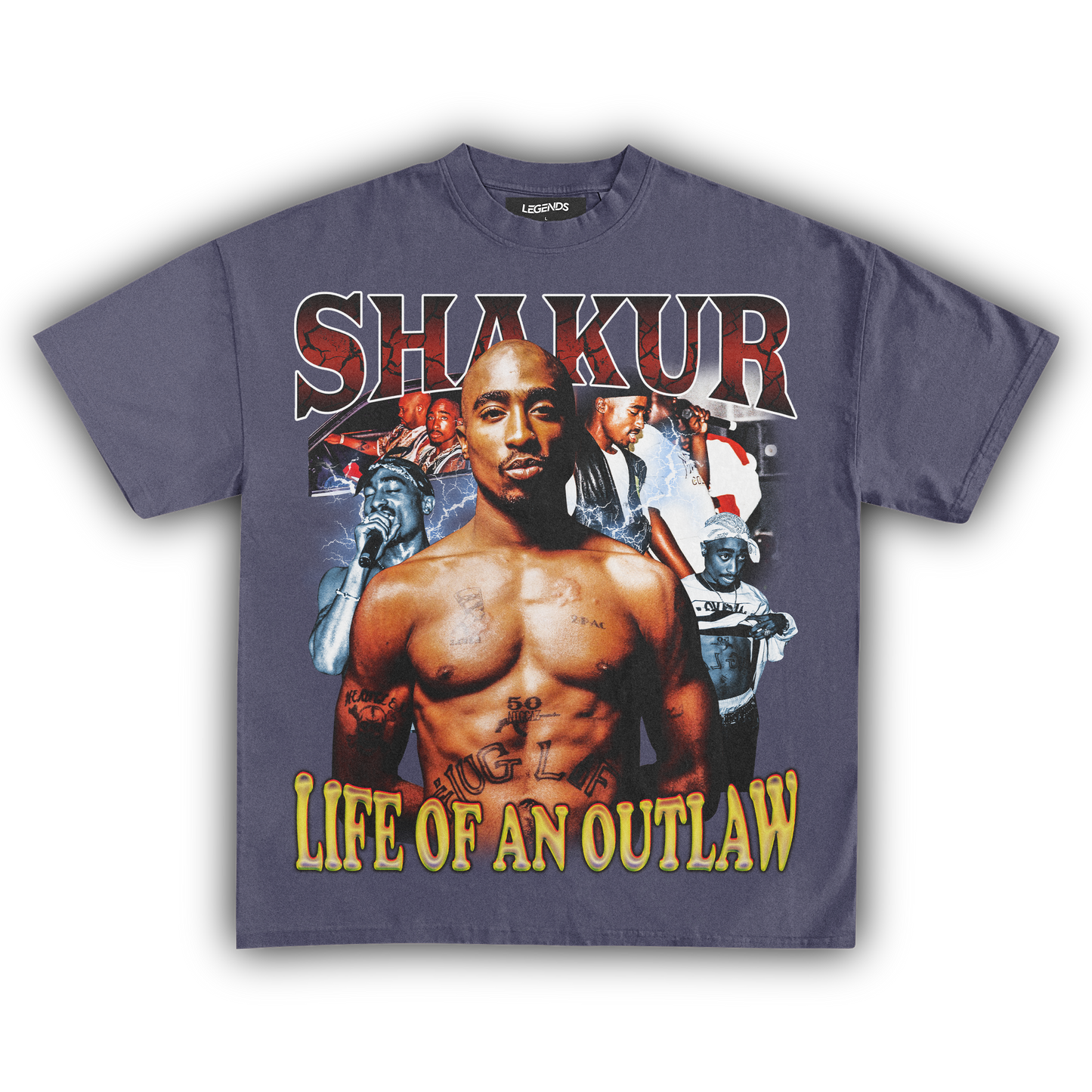 2PAC OUTLAW TEE