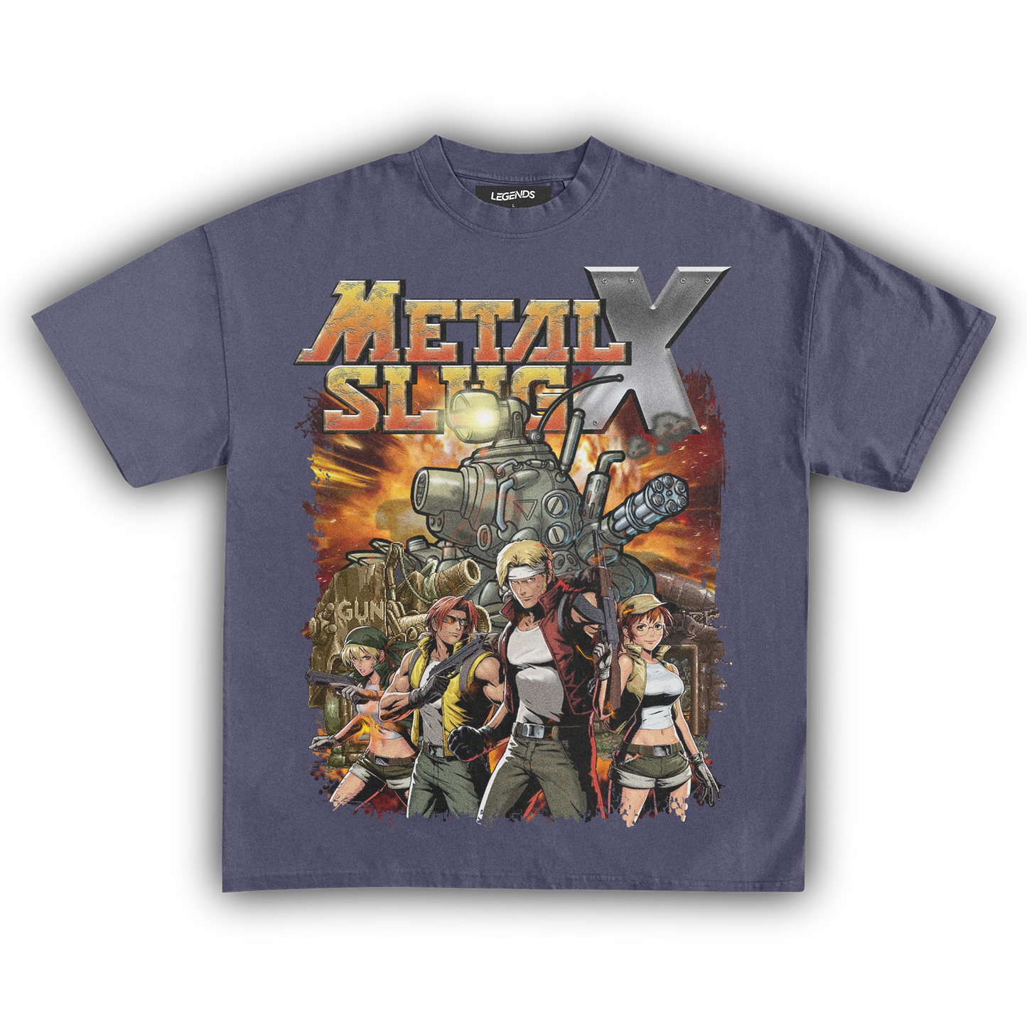 METAL SLUG X VINTAGE TEE