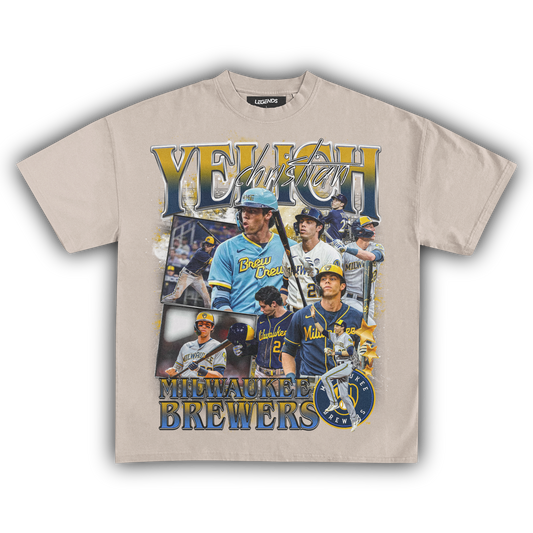 CHRISTIAN YELICH BREWERS TEE