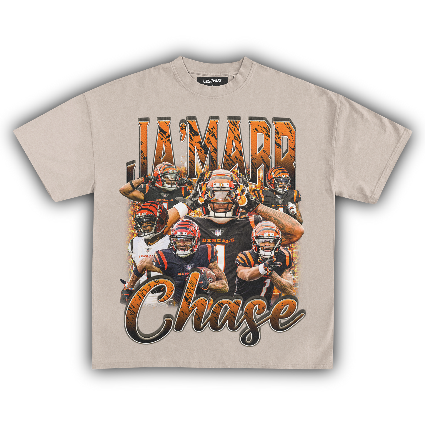 JA'MARR CHASE CINCINNATI TEE