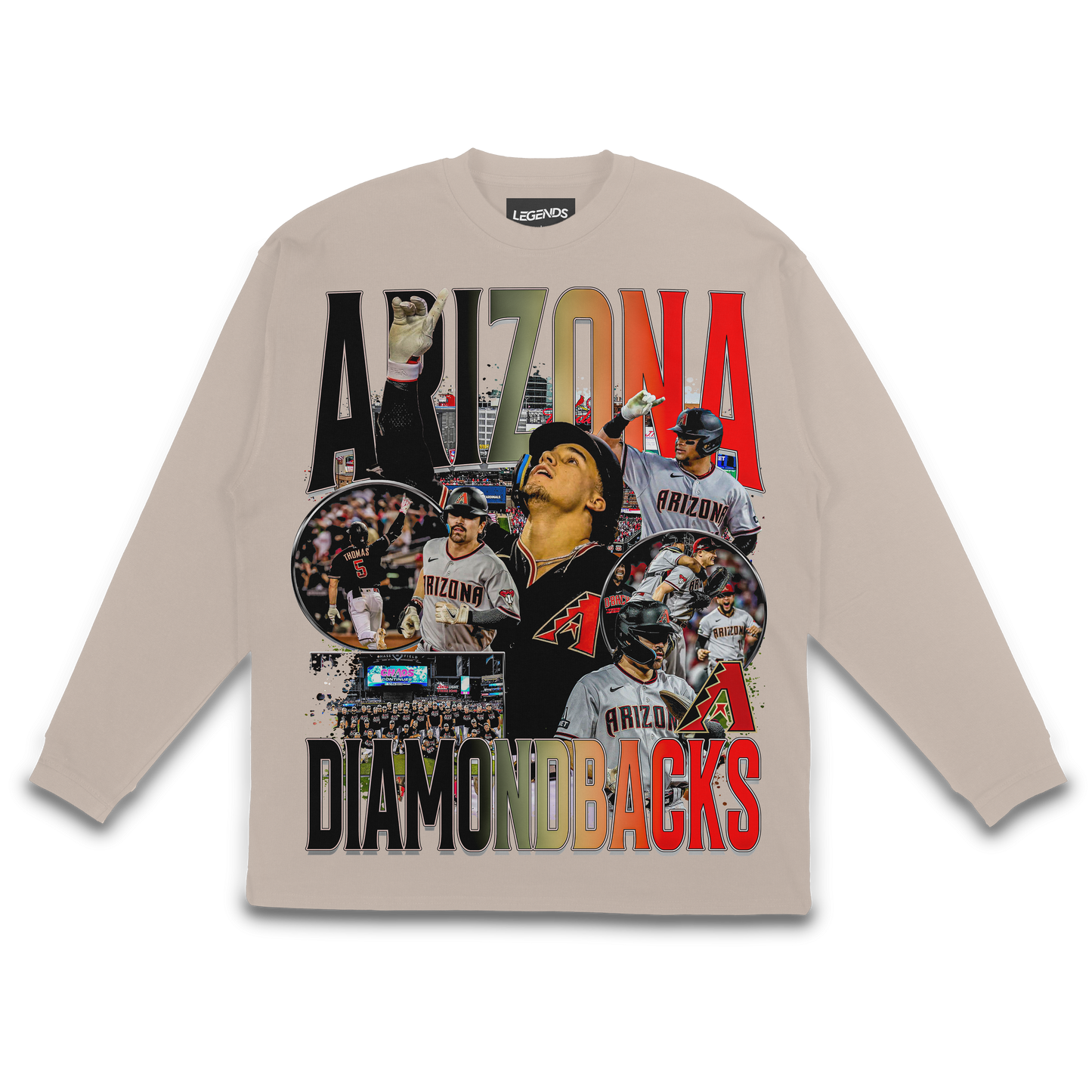 ARIZONA DIAMONDBACKS LONG SLEEVE TEE