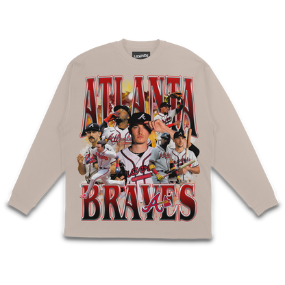 ATLANTA BRAVES LONG SLEEVE TEE