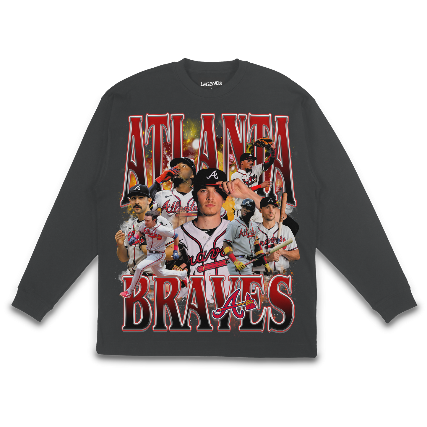 ATLANTA BRAVES LONG SLEEVE TEE