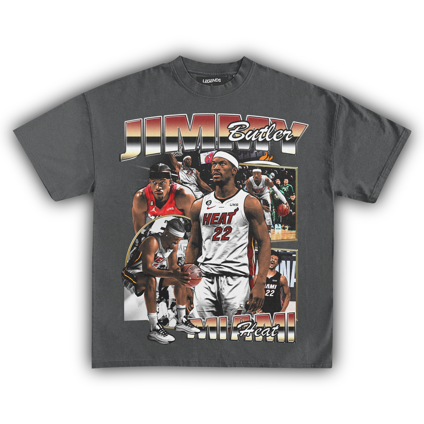 Jimmy Butler Retro Tee » Vintage Heavyweight T-Shirt – Legends