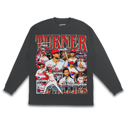 TREA TURNER PHILLIES LONG SLEEVE TEE