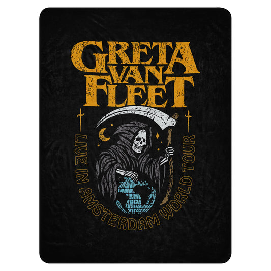 GRETA VAN FLEET: AMSTERDAM WORLD TOUR BLANKET