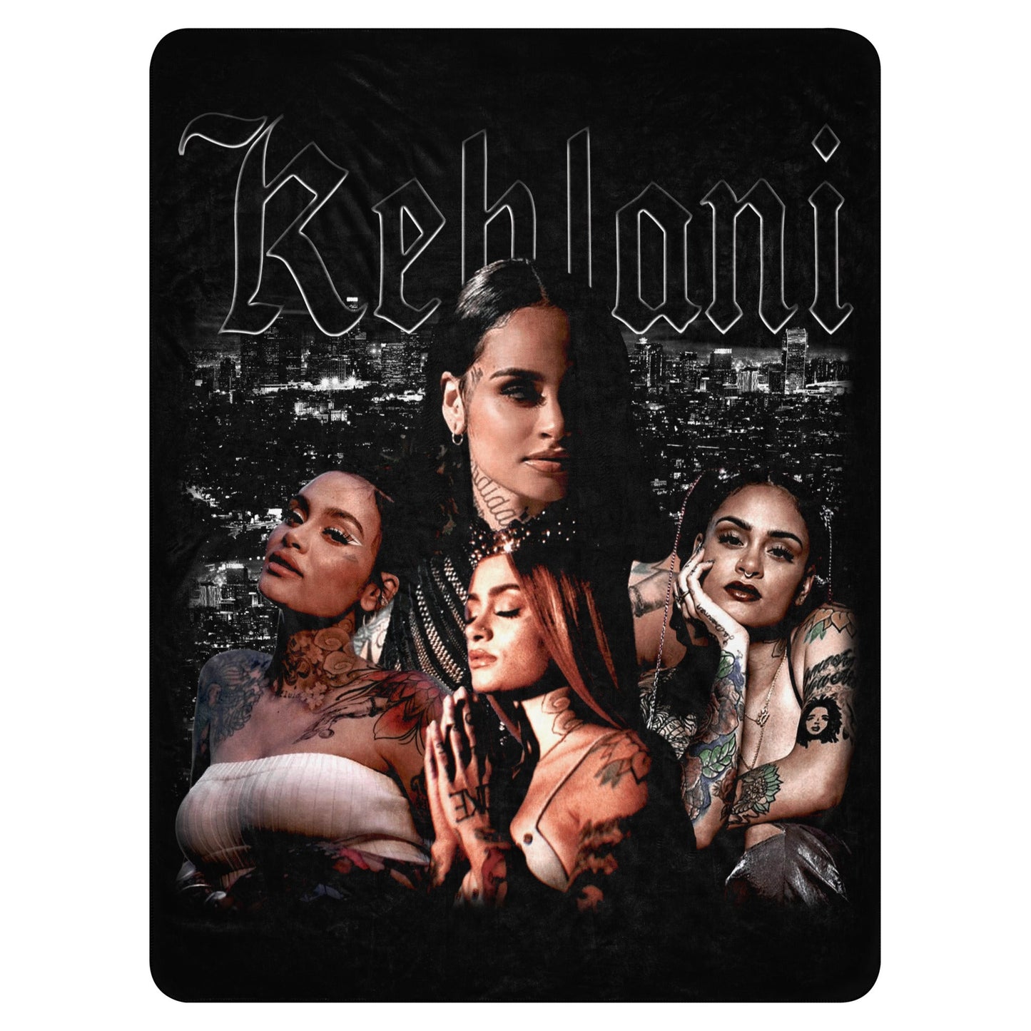 KEHLANI SKYLINE VINTAGE BLANKET