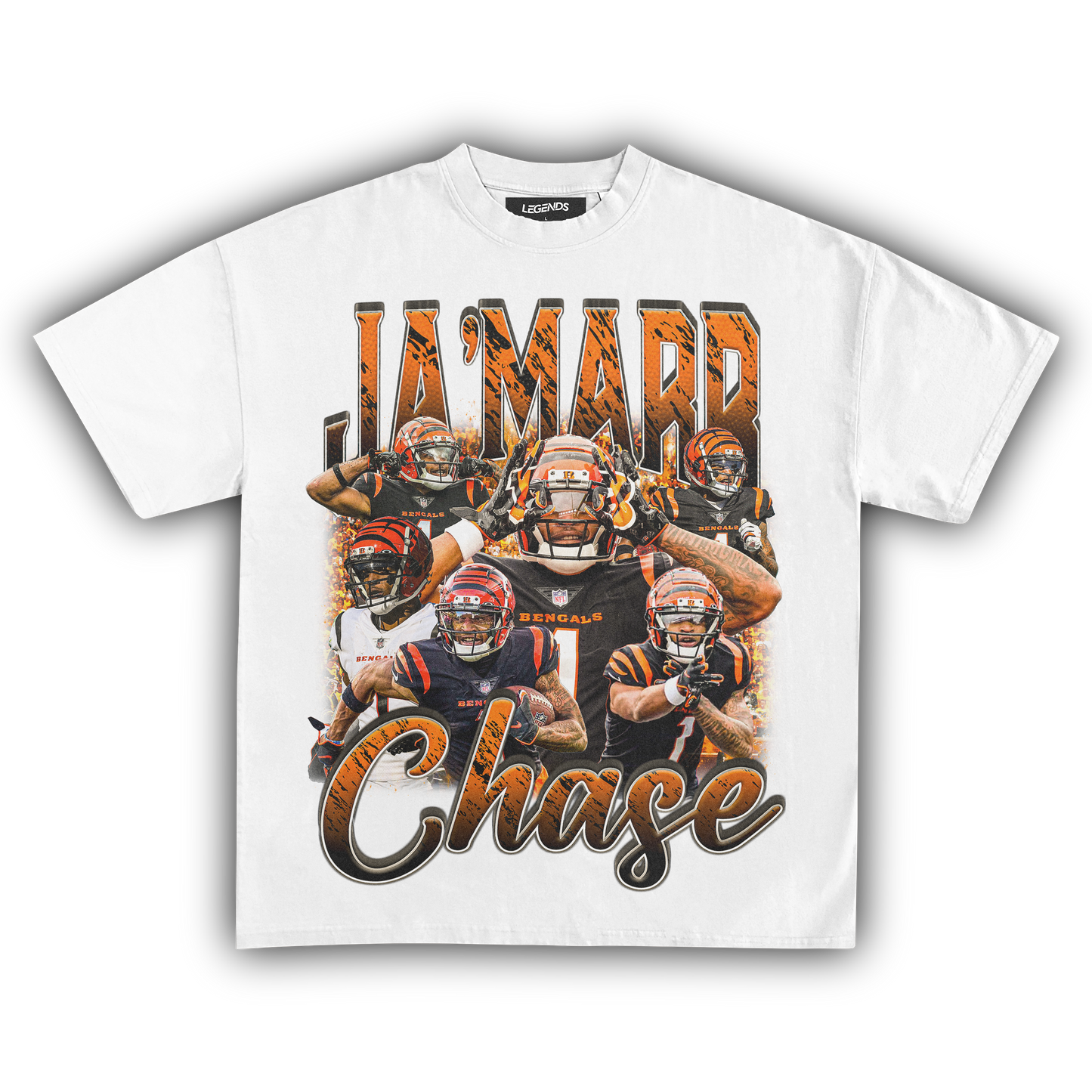 JA'MARR CHASE CINCINNATI TEE